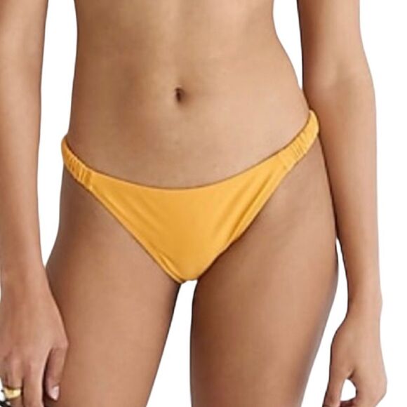 J Crew Black Scrunchie Strap Full Coverage Bikini Bottom Sz XXS NWT - Picture 11 of 12